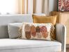 Set of 2 Tufted Cotton Cushions with Tassels 30 x 50 cm Multicolour CALTHA_888177