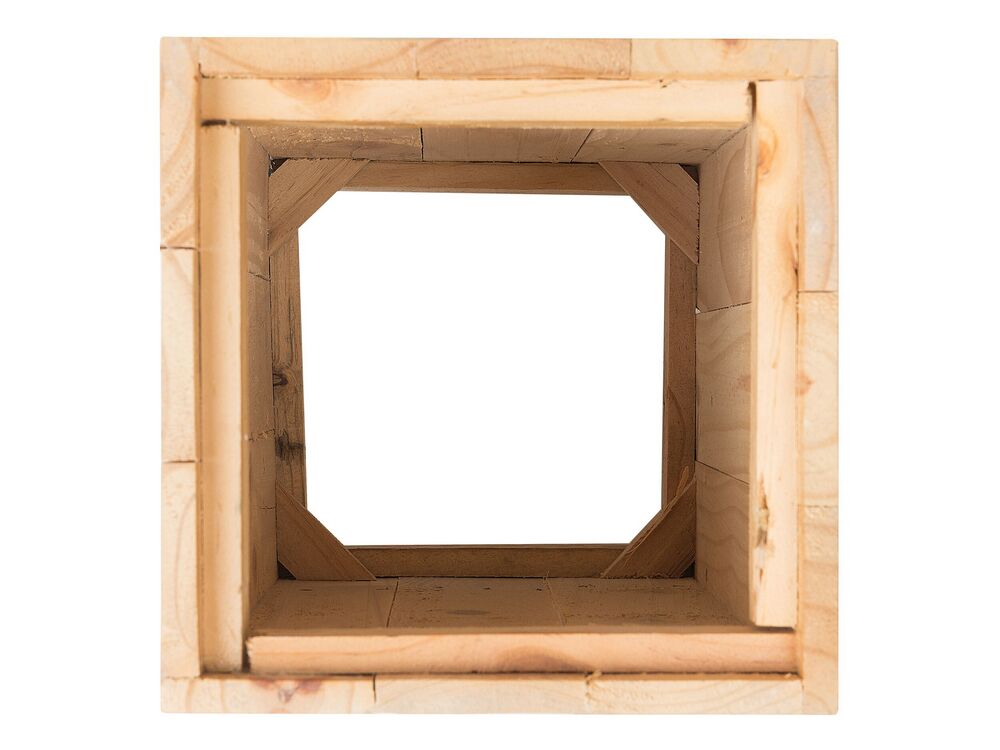 Wooden Plant Pot 24 X 24 X 50 Cm Sykia Beliani Co Uk Wooden Plant Pot 24 X 24 X 50 Cm Sykia Beliani Co Uk
