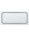 Specchio da parete LED argento 120 x 60 cm ARROMACHNES_837489