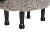 Fabric Storage Animal Stool Grey SHEEP_783613