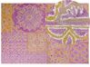Teppich Wolle mehrfarbig orientalisches Muster 160 x 230 cm Kurzflor AVANOS_830713