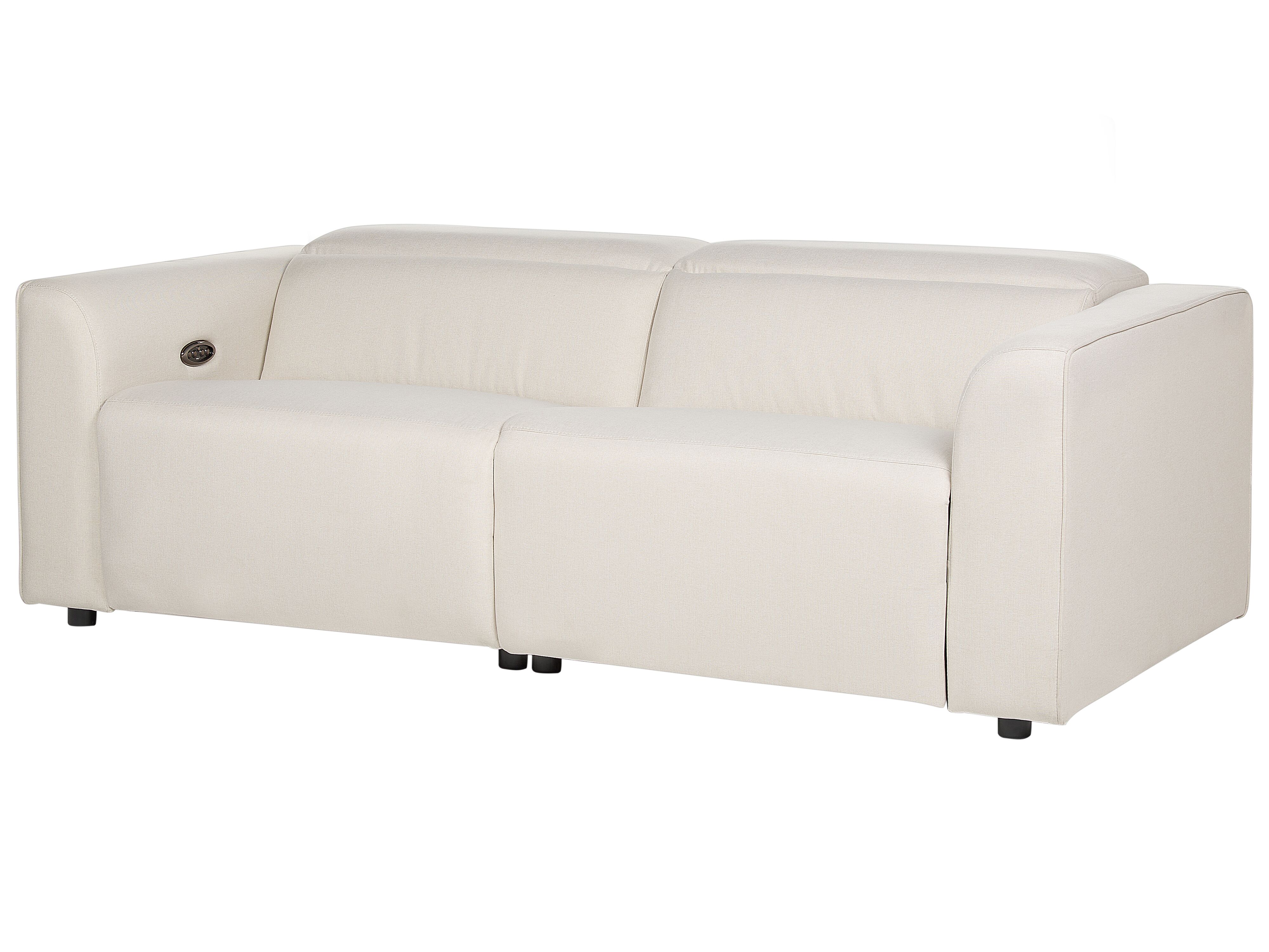 2 personers sofa m/elektrisk recliner beige ULVEN_905158
