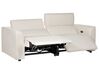 Sofa z elektryczną funkcją relaksu z ładowarką jasnobeżowa ULVEN_905158