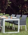 Set of 6 Garden Chairs Grey BACOLI_825763
