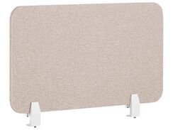 Työpöydän väliseinä beige 80 x 40 cm WALLY Työpöydän väliseinä beige 80 x 40 cm WALLY