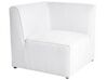 Right Hand 5 Seater Modular Jumbo Cord Corner Sofa with Ottoman Off White LEMVIG_876217