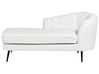Right Hand Boucle Chaise Lounge Off-White ALLIER_887295