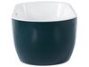 Bañera de acrílico verde azulado/blanco/plateado 170 x 80 cm NEVIS_828013