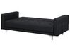 3 Seater Fabric Sofa Bed Graphite Grey ABERDEEN_715177