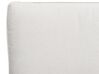 Cama de casal em tecido cinzento 160 x 200 cm CORIO_903200