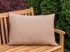 Set of 2 Outdoor Cushions 50 x 70 cm Sand Beige ALMYROS_783386