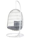 Hanging Chair with Stand White ALLERA_815260