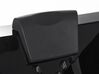 Whirlpool Badewanne schwarz rechteckig mit LED 170 x 80 cm HAWES _807909