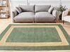 Jutový koberec 160 x 230 cm zelený KARAKUYU_903904