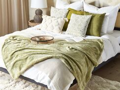 Huopa kangas oliivinvihreä 125 x 150 cm NAMDU Huopa kangas oliivinvihreä 125 x 150 cm NAMDU