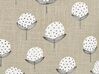 Dekokissen Blumenmotiv Baumwolle beige 45 x 45 cm 2er Set PSILOTALES_892889