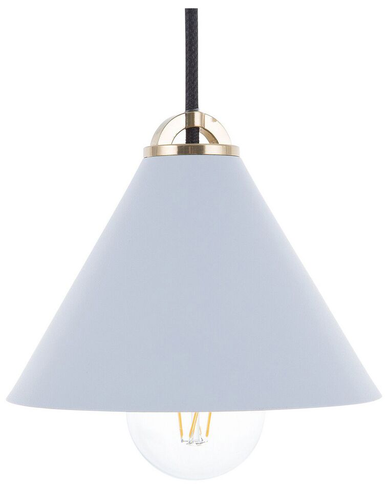 Lampe suspension bleu clair ARAGON_690764