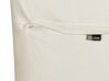 Bavlnený vankúš so vzorom 50 x 50 cm béžová/čierna CHITTOOR_829419