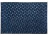 Teppich marineblau 160 x 230 cm Kurzflor SAVRAN_797326