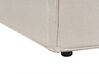 Polsterbett beige mit Bettkasten hochklappbar 180 x 200 cm MOISSAC_873910