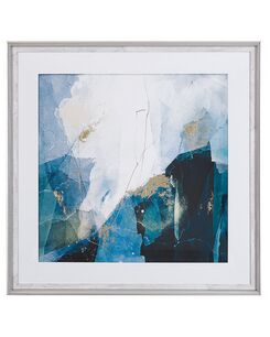 Kehystetty taulu sininen 60 x 60 cm MONGA Kehystetty taulu sininen 60 x 60 cm MONGA