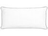 Set di 2 guanciali cotone japara alto bianco 40 x 80 cm PELISTER_897892