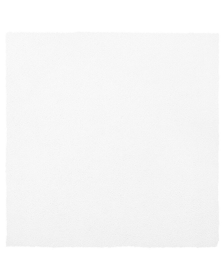 Teppich weiß 200 x 200 cm Shaggy DEMRE_715259