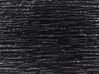 Blumentopf schwarz quadratisch 33 x 33 x 70 cm DION_701023
