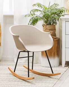 Keinutuoli muovi beige HARMONY Keinutuoli muovi beige HARMONY