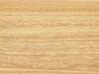 Cómoda de ratán madera clara/dorado 80 x 40 cm POTOSI_841385