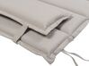 Sun Lounger Pad Cushion Taupe BRESCIA_746500