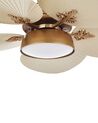 Ventilateur de plafond avec lampe doré BORMEJO_792847