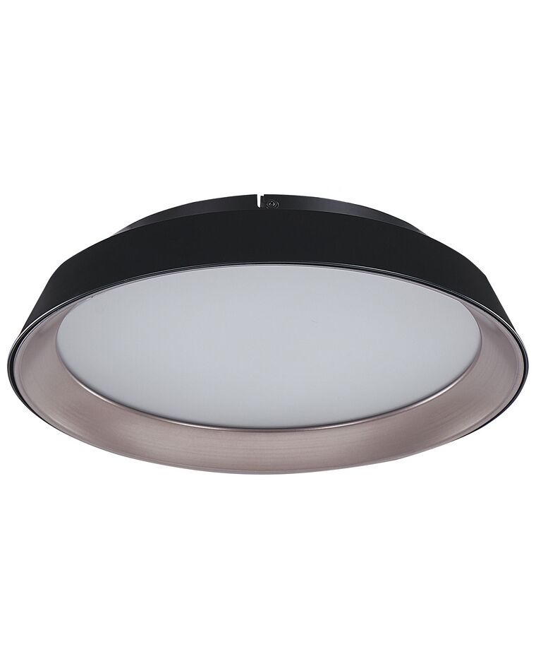 Lámpara de techo LED de metal negro ⌀ 46 cm BILIN_824583