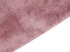Alfombra de viscosa rosa 80 x 150 cm GESI II_837731