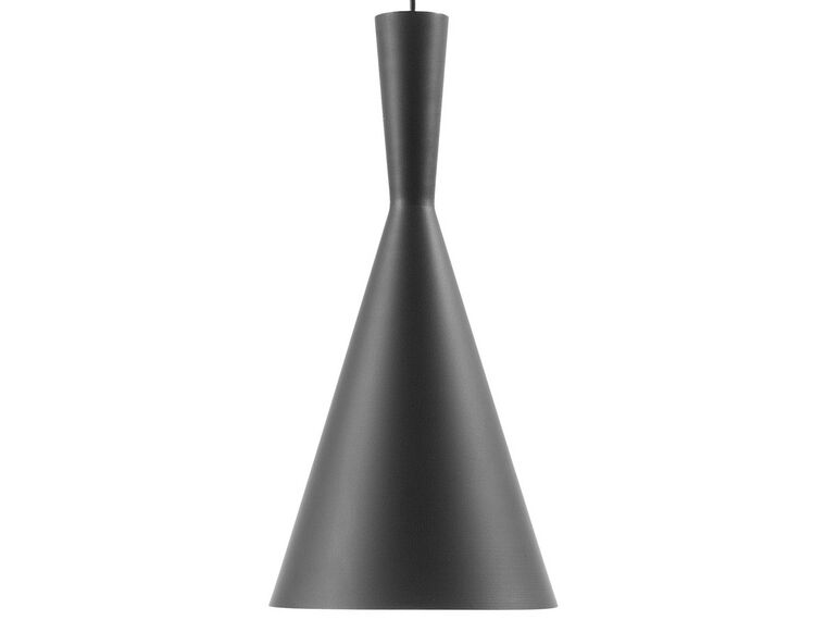 Metal Pendant Lamp Black TAGUS_688355