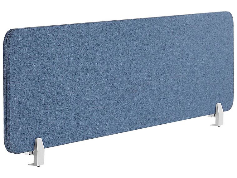 Työpöydän väliseinä sininen 160 x 40 cm WALLY_800675
