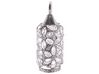 Set of 2 Wall Lamps Silver SYSOLA _837916