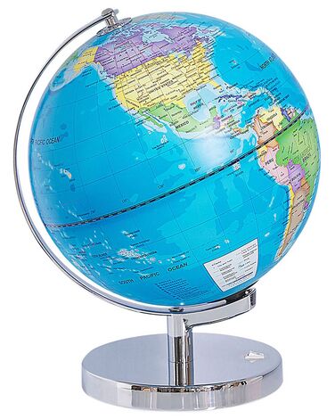 Decorative Globe with LED 30 cm Blue STANLEY