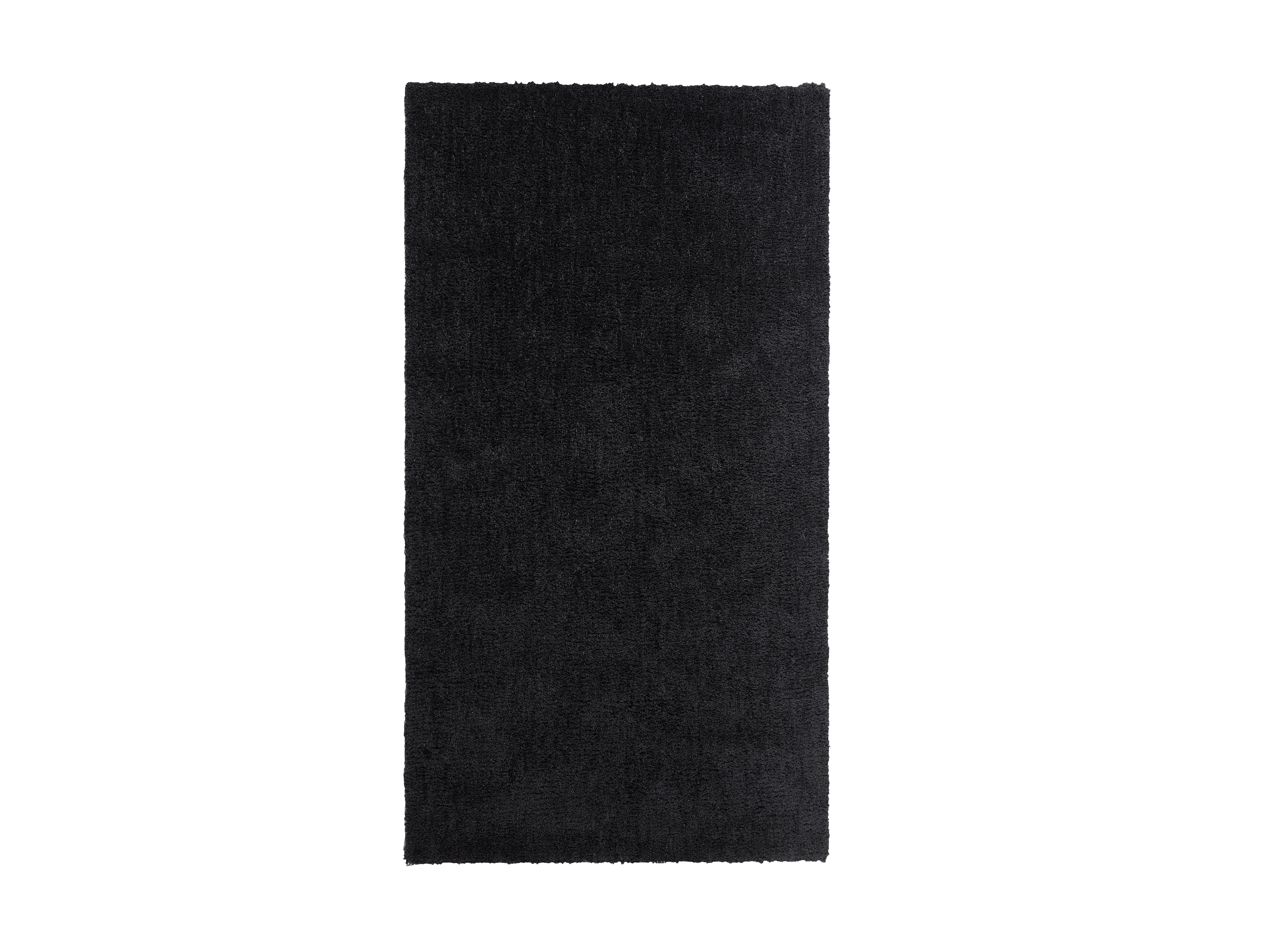 Dywan 80 x 150 cm czarny DEMRE