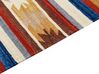Kelim Teppich Wolle mehrfarbig 160 x 230 cm orientalisches Muster Kurzflor JRARAT_859480