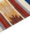 Alfombra kilim de lana multicolor 160 x 230 cm JRARAT_859480