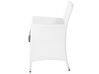 Biela ratanová záhradná súprava 220 cm stola a 8 stoličiek ITALY 220_678114