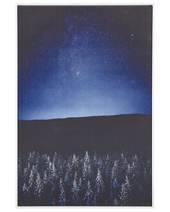 Canvas-taulu sininen/musta 63 x 93 cm LORETO