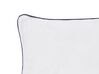 Set of 2 Microfibre Bed Low Profile Pillows 80 x 80 cm PELISTER_769184