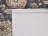 Teppich mehrfarbig orientalisches Muster 80 x 150 cm Kurzflor PELITLI_817497