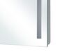 Badspiegel mit LED-Beleuchtung rechteckig 60 x 70 cm LIRAC_796119