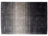 Viskózový koberec 160 x 230 cm čierna/sivá ERCIS_710171