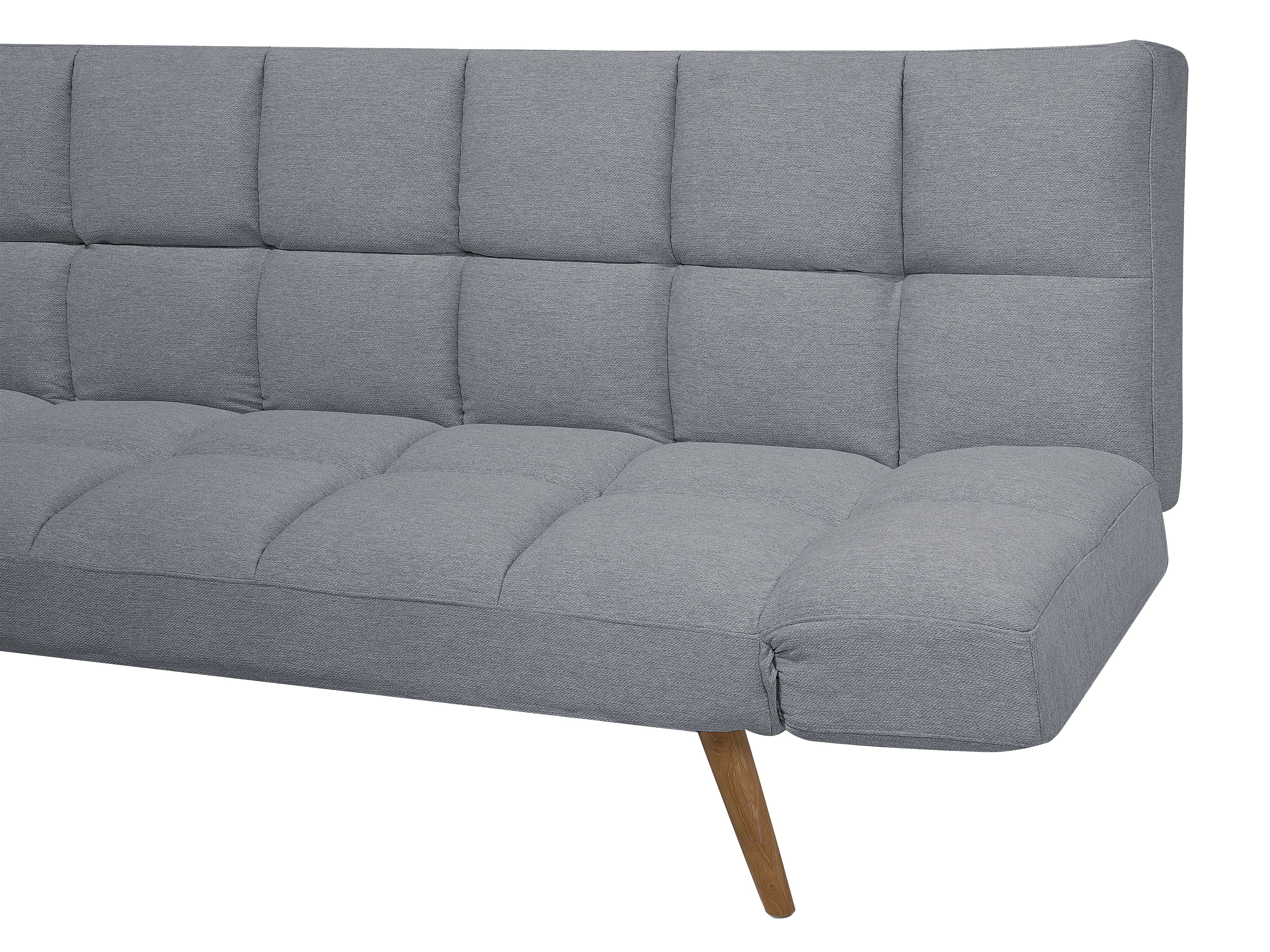 Sofa rozkładana jasnoszara INGARO