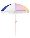 Parasol de jardin ⌀ 150 cm multicolore MONDELLO_848559