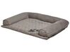 Fabric Pet Bed 70 x 100 cm Light Grey BOZAN_826657